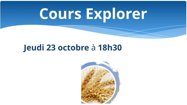 Cours Explorer